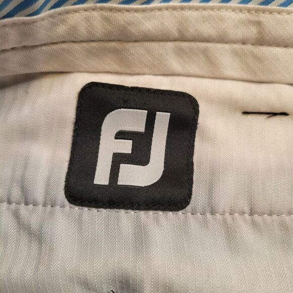 FootJoy golf shorts chino mens black sz 36 preppy athleisure resortwear - Picture 6 of 8